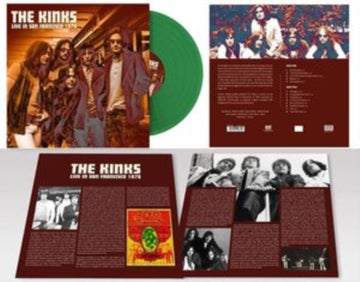 KINKS | LIVE IN SAN FRANCISCO 1970 (LIMITED/DARK GREEN VINYL) | VINYL RECORD (LP)