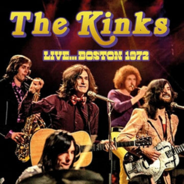 KINKS | LIVE IN BOSTON (YELLOW VINYL) | VINYL RECORD (LP)