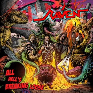 RAVEN | ALL HELL'S BREAKING LOOSE | VINYL RECORD (LP)