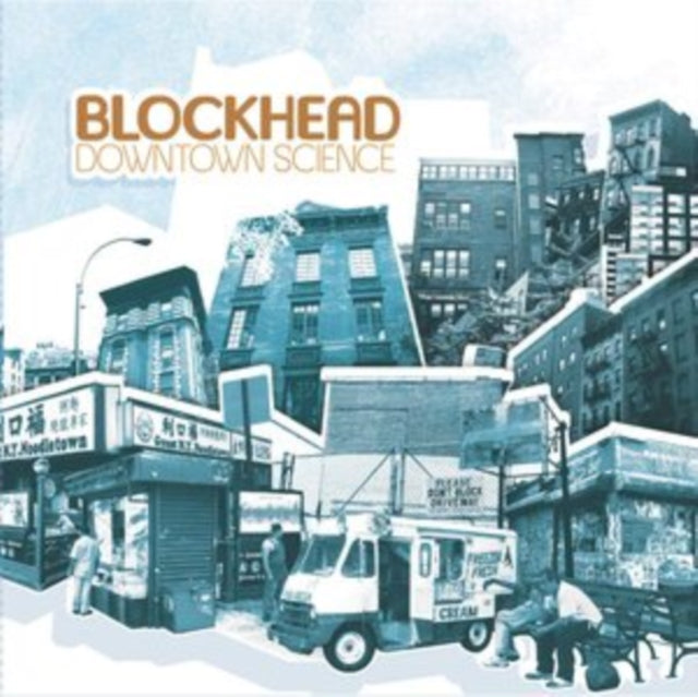 BLOCKHEAD | DOWNTOWN SCIENCE (GREY MARBLED VINYL/2LP/180G) | VINYL RECORD (LP)