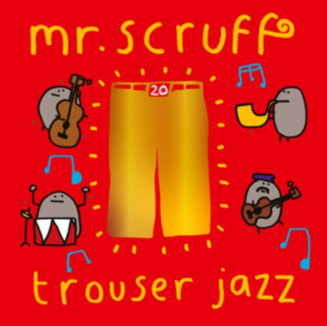 MR. SCRU | TROUSER JAZZ (20TH ANNIVERSARY EDITION) (BLUE & RED VINYL) | VINYL RECORD (LP)