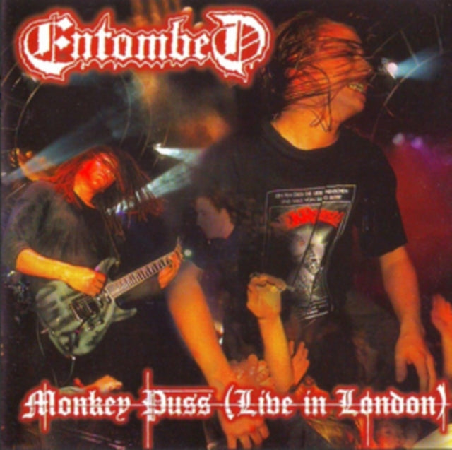 ENTOMBED | MONKEY PUSS: LIVE IN LONDON | VINYL RECORD (LP)