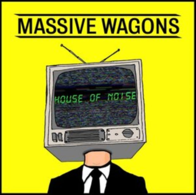 MASSIVE WAGONS | HOUSE OF NOISE (YELLOW VINYL) | VINYL RECORD (LP)
