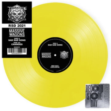 SAD SAD SONG / CHANGES (TRANSLUCENT YELLOW VINYL/LIMITED/IMPORT) | 7IN VINYL