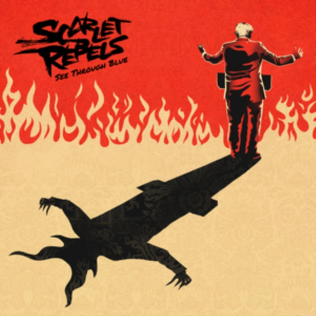 SCARLET REBELS | SEE THROUGH BLUE | VINYL RECORD (LP)