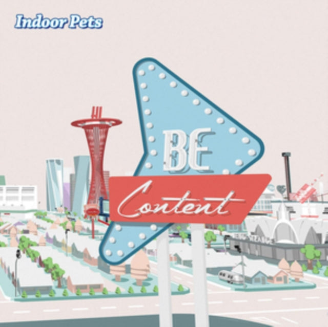 INDOOR PETS | BE CONTENT (WHITE VINYL/DL) | VINYL RECORD (LP)