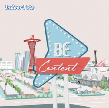 INDOOR PETS | BE CONTENT (WHITE VINYL/DL) | VINYL RECORD (LP)