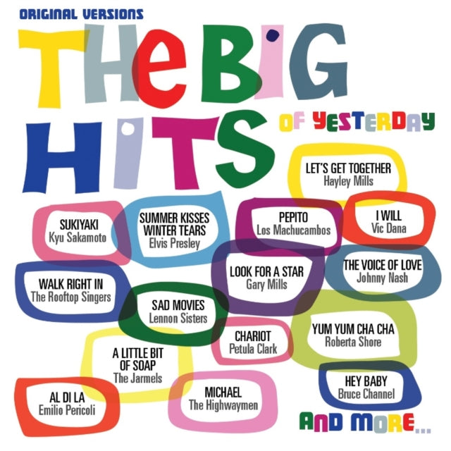 VARIOUS | BIG HITS OF YESTERDAY THE | CD