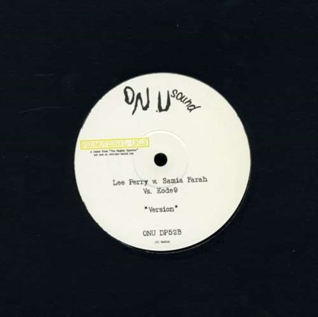 PERRY WITH SAMIA FARAH VS. KODE9, LEE | YELLOW TONGUE/YELLOW VERSION | 12IN VINYL