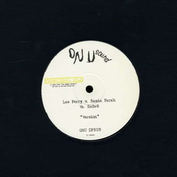 PERRY WITH SAMIA FARAH VS. KODE9, LEE | YELLOW TONGUE/YELLOW VERSION | 12IN VINYL