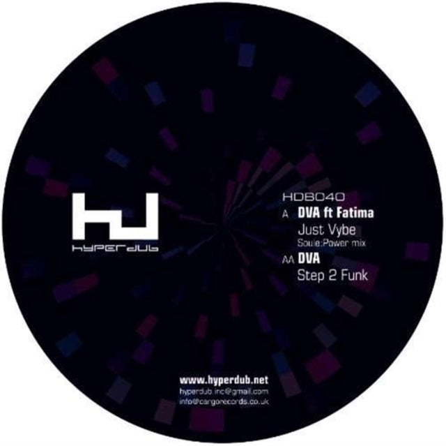 DVA FT FATIMA | JUST VYBE (SOULE:POWER MIX) / STEP 2 FUNK | 12IN VINYL