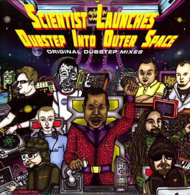 SCIENTIST | SCIENTIST LAUNCHES DUBSTEP INTO OUTER SPACE (4LP) | VINYL RECORD (LP)