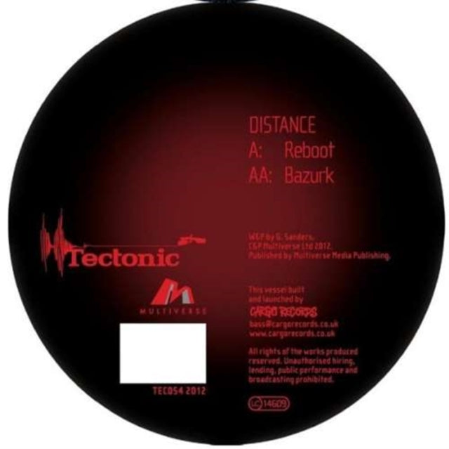 DISTANCE | REBOOT/BAZURK | 12IN VINYL