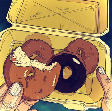 DONUTS EP (FT DIAMOND BASS & NAIVE MACHINE REMIXES) | 12IN VINYL