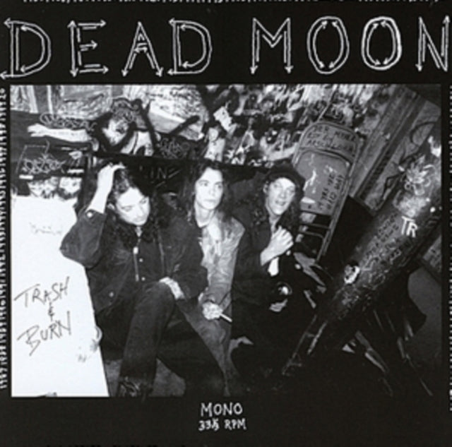 DEAD MOON | TRASH AND BURN | VINYL RECORD (LP)