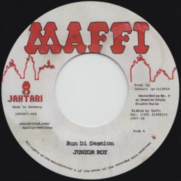 JUNIOR ROY LORD SASSAFRASS | RUN DI SESSION / TALKING YARDIE | VINYL RECORD (LP)