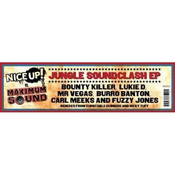 NICE UP VS. MAXIMUM SOUND | JUNGLE SOUNDCLASH EP | 12IN VINYL