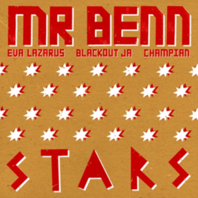 MR BENN FT EVA LAZARUS,  BLACKOUT JA & CHAMPIAN | STARS | VINYL RECORD (LP)