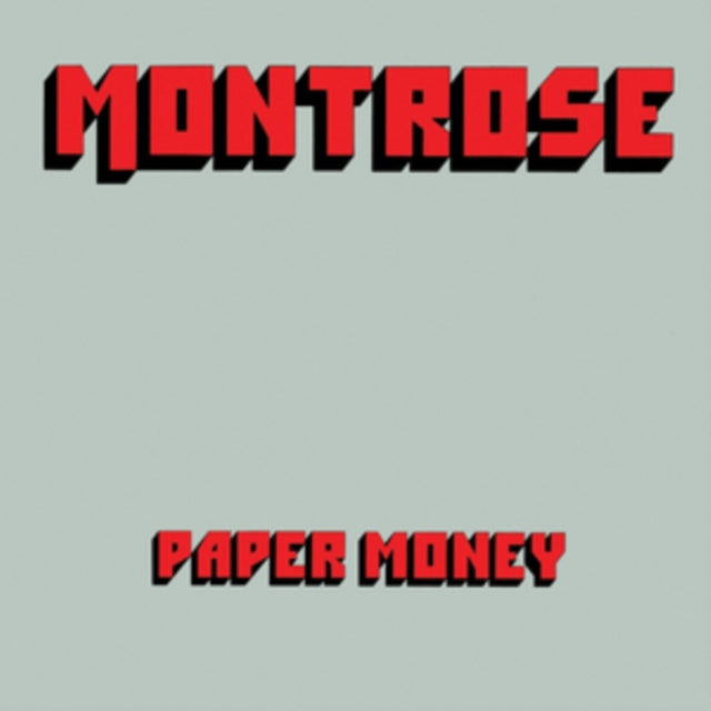 MONTROSE | PAPER MONEY | CD