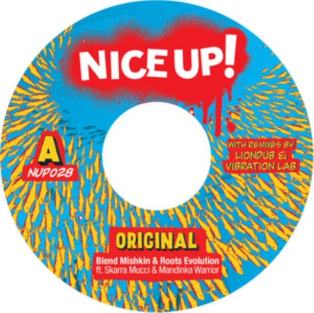 MISHKIN, BLEND / ROOTS EVOLUTION (FT SKARRA MUCCI & MANDINKA WARRIOR) | ORIGINAL | 7IN VINYL