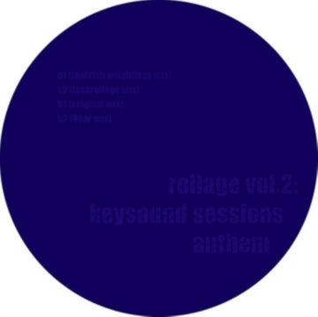 BLACKDOWN | ROLLAGE VOL.2: KEYSOUND SESSIONS ANTHEM | 12IN VINYL
