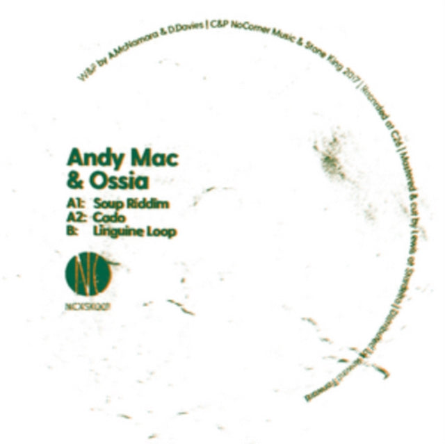 MAC, ANDY & OSSIA | SOUP RIDDIM/CADO/LINGUINE LOOP | 12IN VINYL