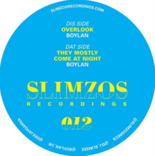 BOYLAN | OVERLOOK / MOSTLY COME AT NIGHT | 12IN VINYL