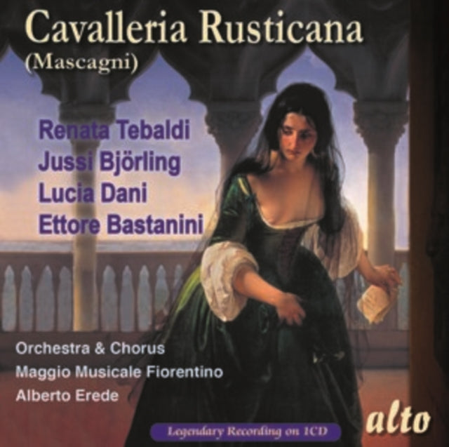 RENATA, TEBALDI; JUSSI BJORLING | CAVALLERIA RUSTICANA (MASCAGNI: TARGIONI-TOZZETTI) | CD