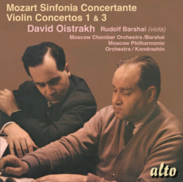 OISTRAKH, DAVID | MOZART: SINFONIA CONCERTANTE K. 364; VIOLIN CONS 1 | CD