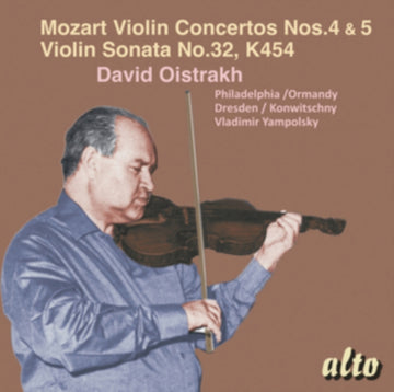 OISTRAKH, DAVID | MOZART VIOLIN CONCERTOS NOS. 4 & 5 PLUS VIOLIN | CD