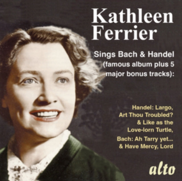 FERRIER, KATHLEEN; LONDON PHILHARMONIC ORCHESTRA | KATHLEEN FERRIER SINGS JS BACH & HANDEL | CD