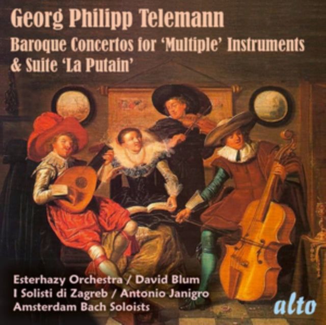 ZAGREB SOLOISTS | TELEMANN MULTI-INSTRUMENT CONCERTOS | CD