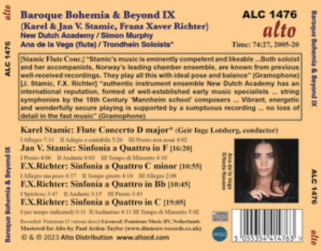 DE LA VEGA, ANA | BAROQUE BOHEMIA & BEYOND: IX | CD