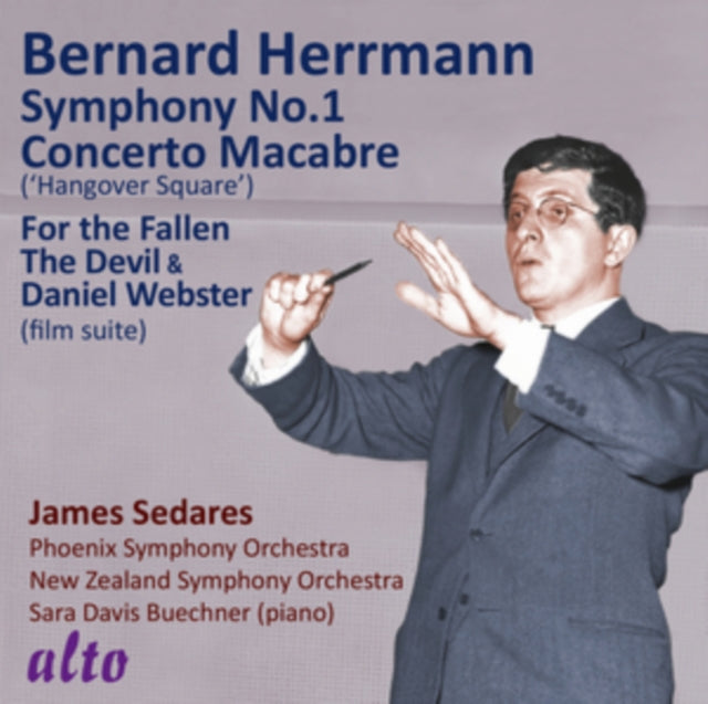 HERRMANN, BERNARD | BERNARD HERRMANN: SYMPHONY NO. 1 | CD