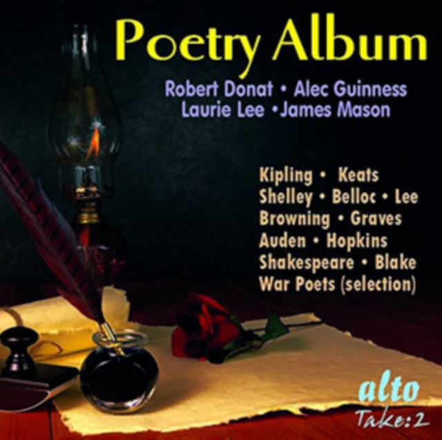 POETRY ALBUM | ROBERT DONAT ALEC GUINNESS JAMES MASON LAURIE LEE | CD