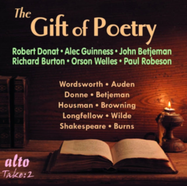 GUINESS, ALEC; BURTON, RICHARD; BETJEMAN, JOHN | GIFT OF POETRY | CD