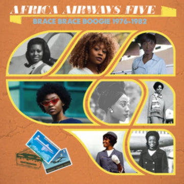 AFRICA AIRWAYS FIVE (BRACE BRACE BOOGIE 1976 - 1982) | VINYL RECORD (LP)