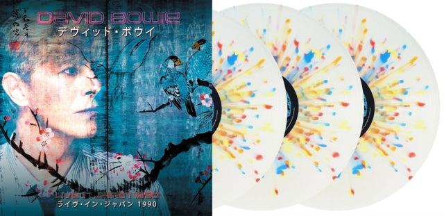 BOWIE, DAVID | LIVE IN JAPAN - TOKYO DOME -16/05/90 - FM BROADCAST (3LP/SPLATTER VINYL) | VINYL RECORD (LP)