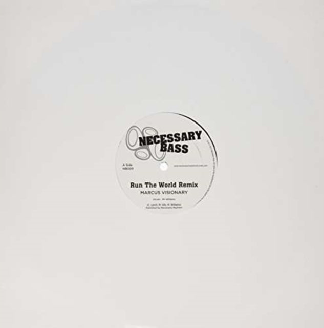KILLA MOSQUITO FEAT. MR WILLIAMZ | RUN THE WORLD: MARCUS VISIONARY REMIX | 12IN VINYL