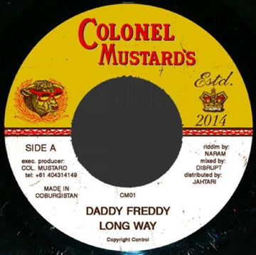 DADDY FREDDY | LONG WAY | 7IN VINYL