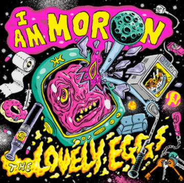 LOVELY EGGS | I AM MORON (NEON YELLOW VINYL) | VINYL RECORD (LP)