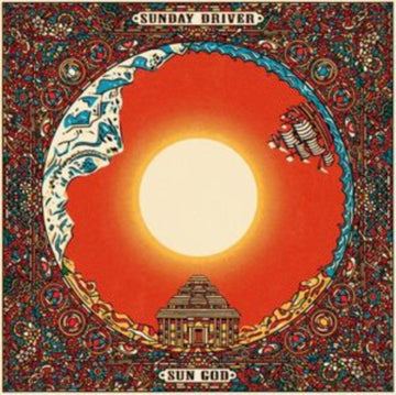 SUNDAY DRIVER | SUN GOD (FIRE RED TRANSLUCENT VINYL/180G) | VINYL RECORD (LP)