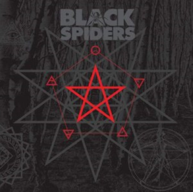 BLACK SPIDERS | BLACK SPIDERS (SILVER VINYL) | VINYL RECORD (LP)