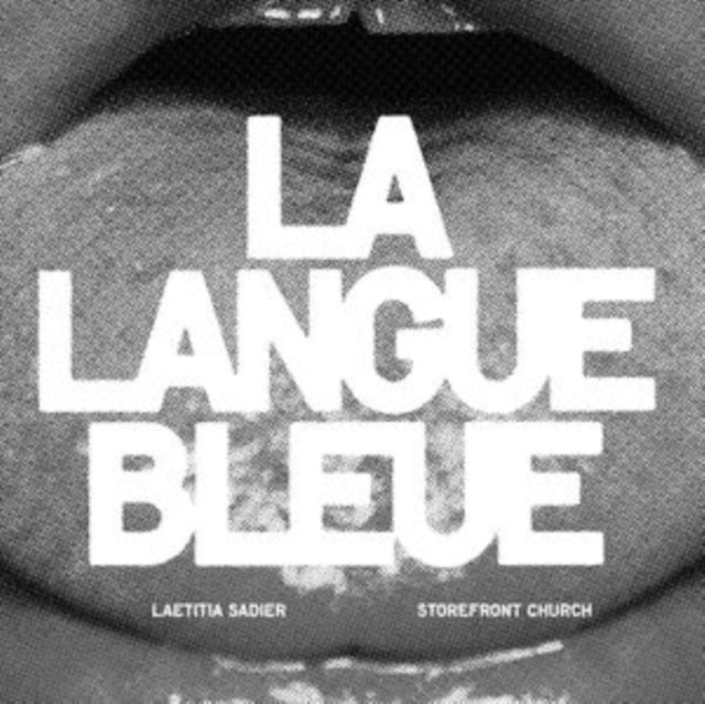 SADIER, LAETITIA & STOREFRONT CHURCH | LA LANGUE BLEUE | 7IN VINYL