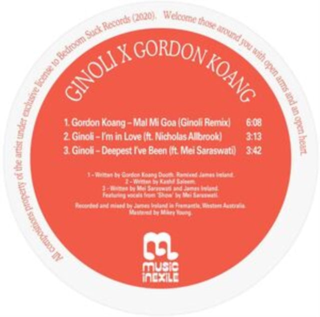 GORDON KOANG, GINOLI | MAL MI GOA (GINOLI REMIX) | VINYL RECORD (LP)