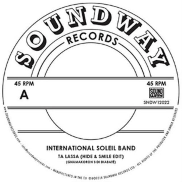 INTERNATIONAL SOLEIL BAND | TA LASSA | 12IN VINYL