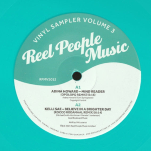 VARIOUS ARTISTS | REEL PEOPLE MUSIC: VINYL SAMPLER VOL. 3 | 12IN VINYL