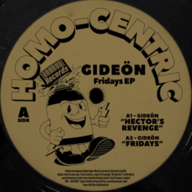 GIDEON | FRIDAYS EP | 12IN VINYL