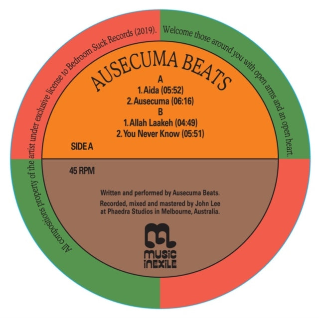 AUSECUMA BEATS | AUSECUMA BEATS | VINYL RECORD (LP)