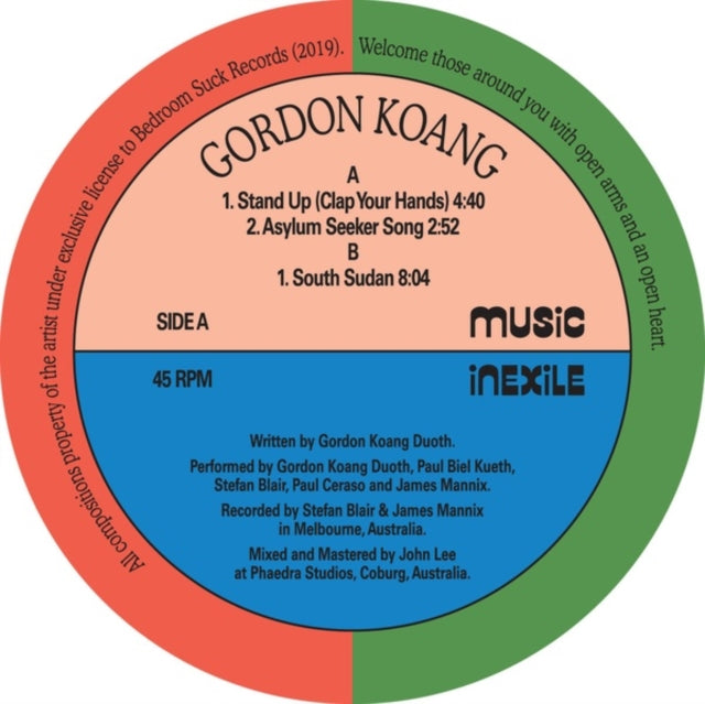 KOANG, GORDON | STAND UP (CLAP YOUR HANDS) | 12IN VINYL